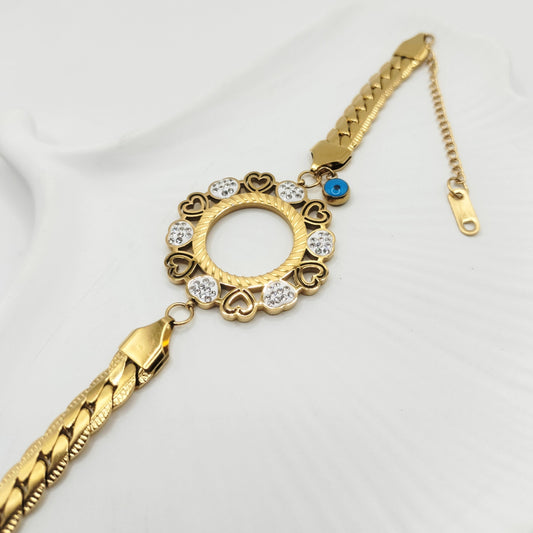 Stainless Steel Elegant Style Bracelet