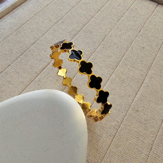 Black Clover Bangle