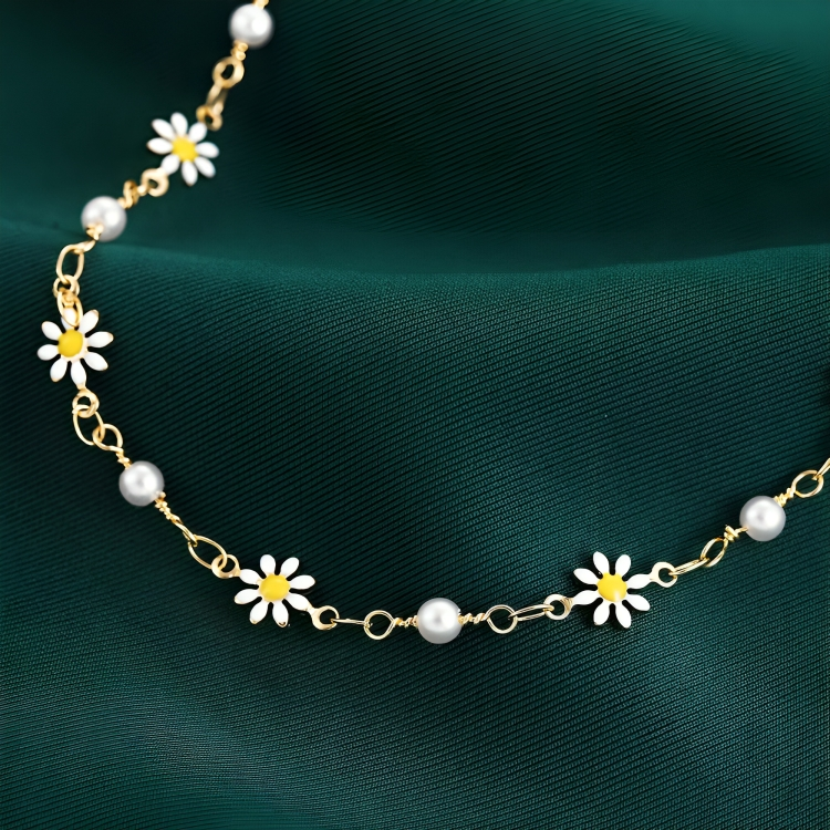 Floret Stainless Steel Bracelet