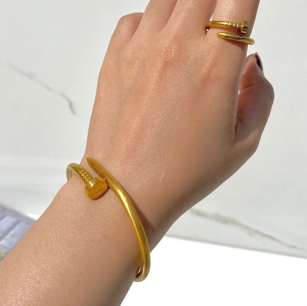 NAIL BANGLE & NAIL RING