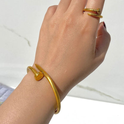 NAIL BANGLE & NAIL RING