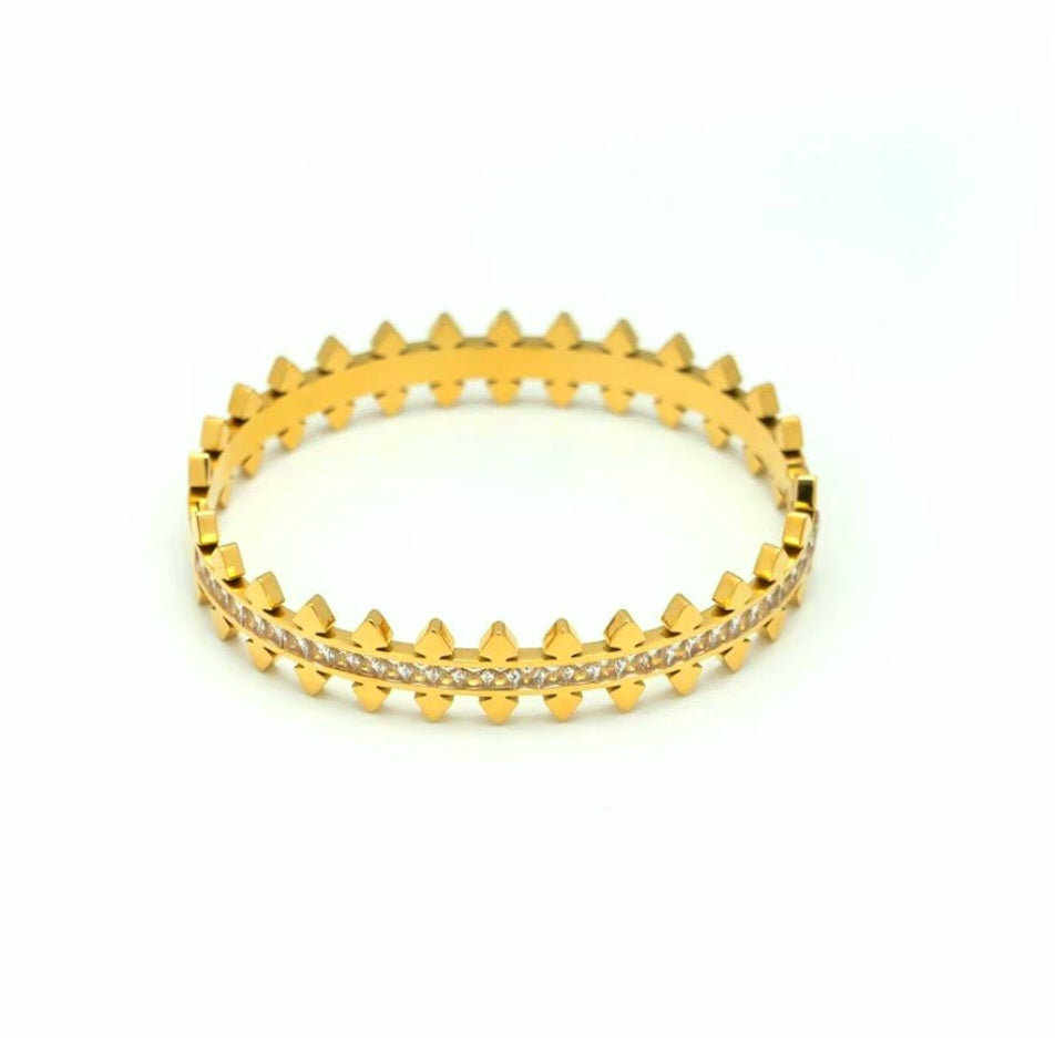 Spiked Cuff Imported Bracelet