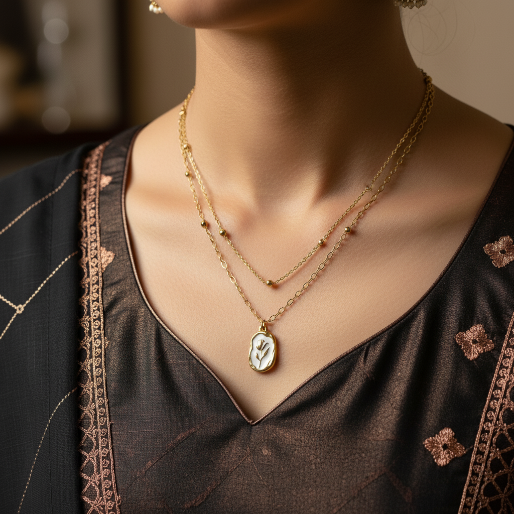 VINTAGE ROSE DUO CHAIN