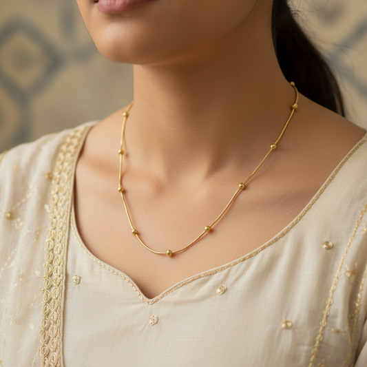 Beaded Chain Necklace