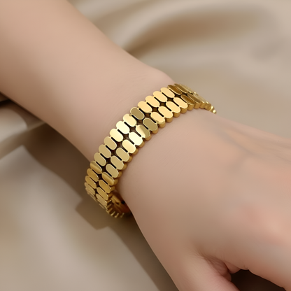 OVAL BEAD BANGLE