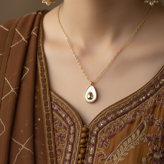 Avocado Charm Necklace