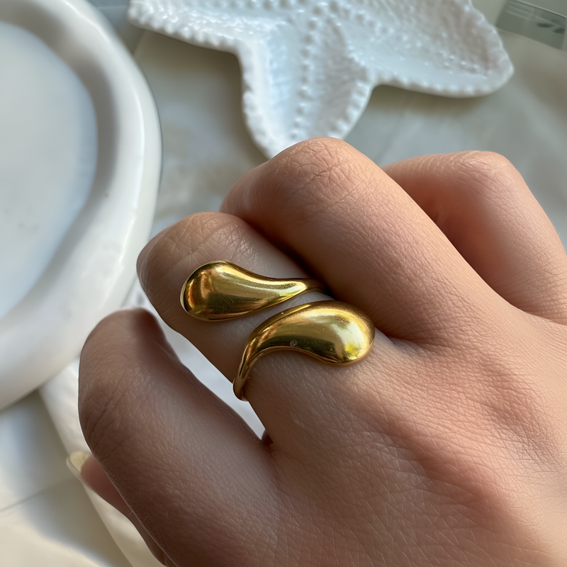 Tanik Drop Ring - Adjustable