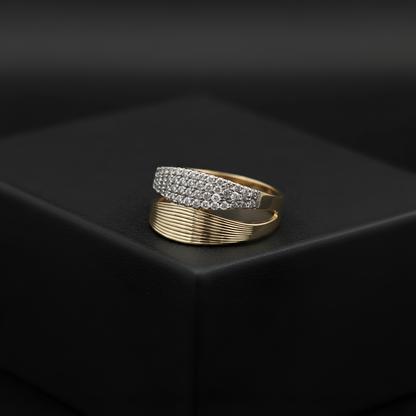 Auric Dome Adjustable Ring