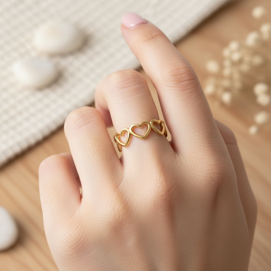 Open Heart Ring