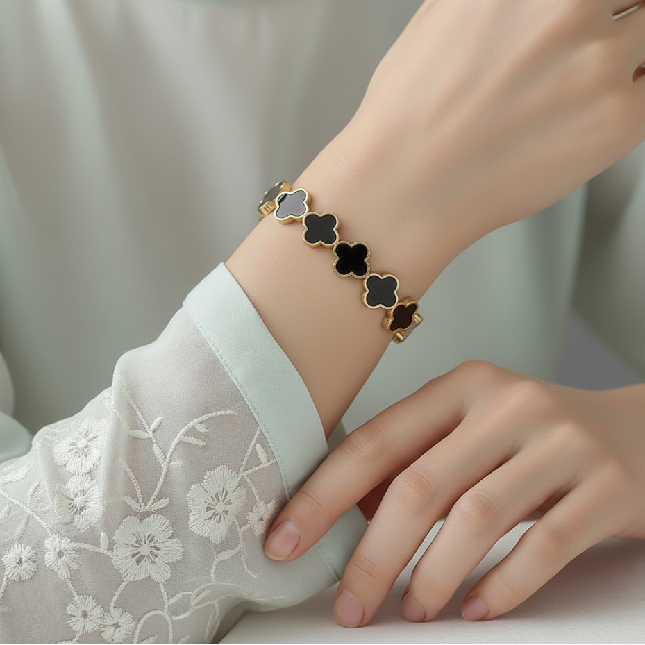 Black Clover Bangle
