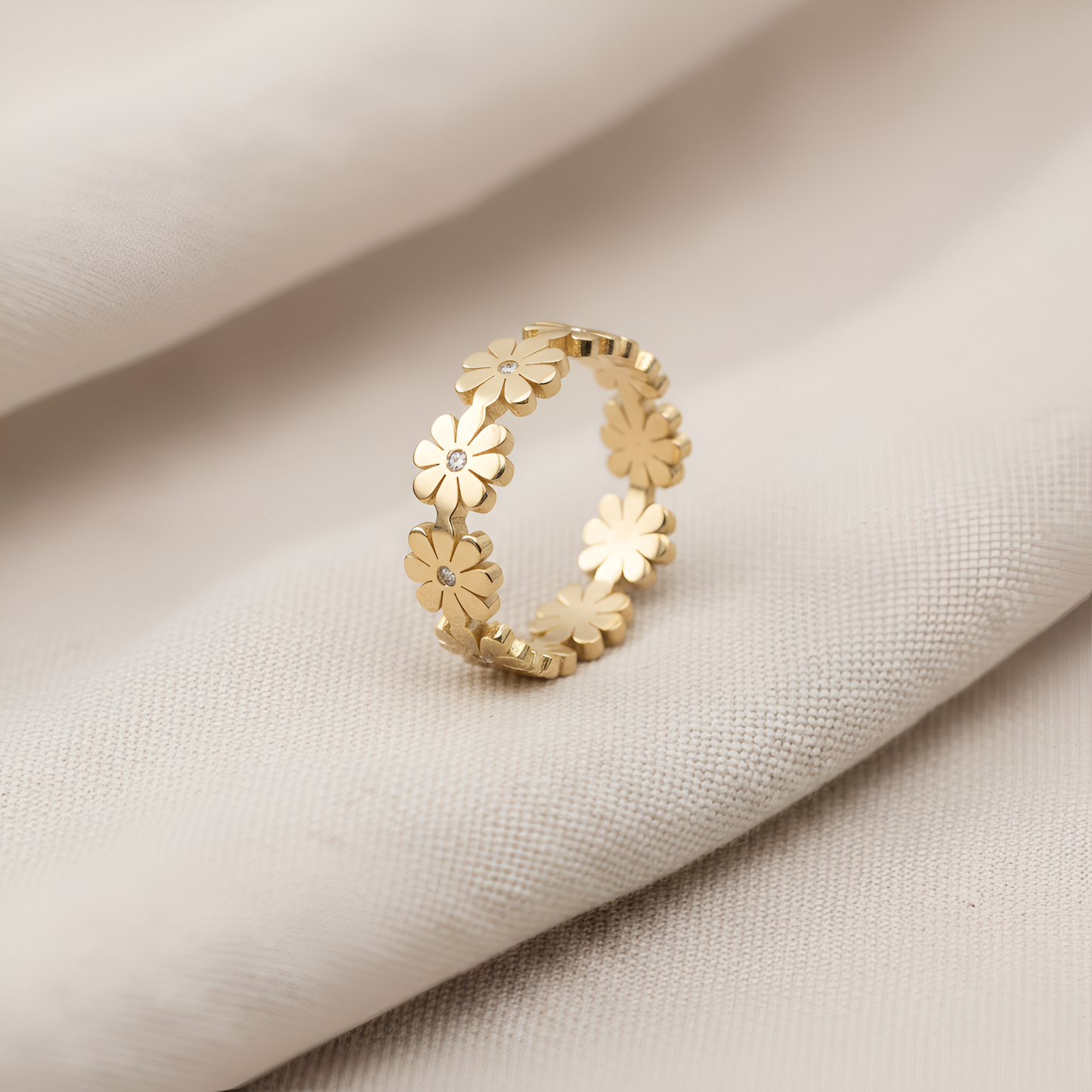 Daisy Flower Ring