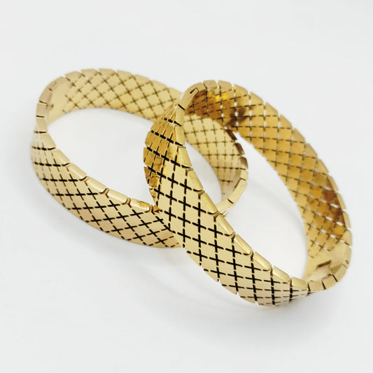 SET OF 2 PREMIUM SPARKLE BANGLES