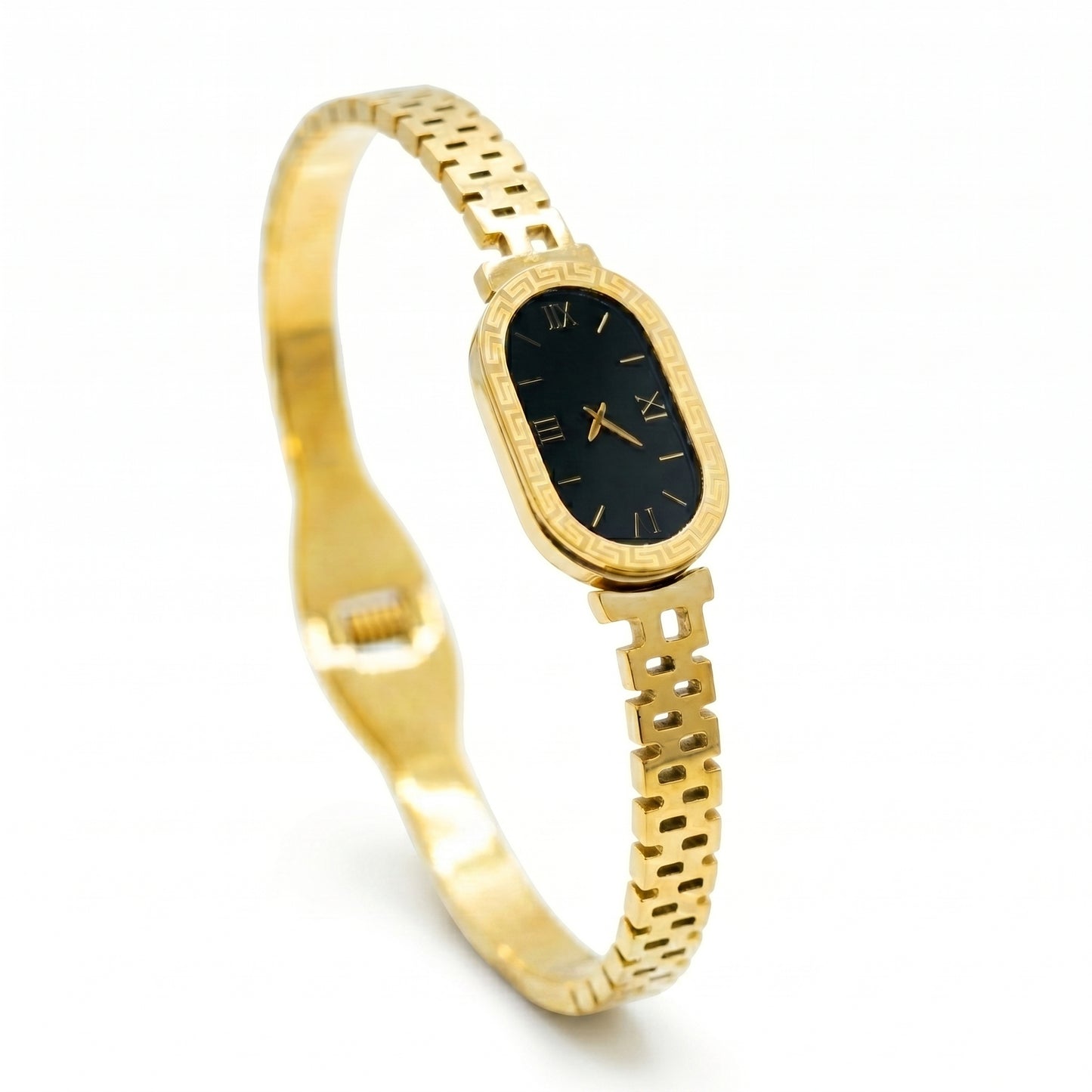 Watch Style stainless steel Bangle