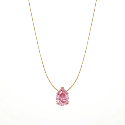 Pear-Cut Diamond Pendant