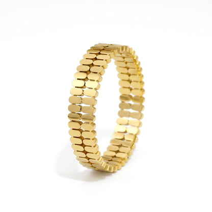 OVAL BEAD BANGLE
