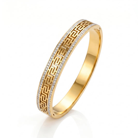 Sparkling Greek Bangle