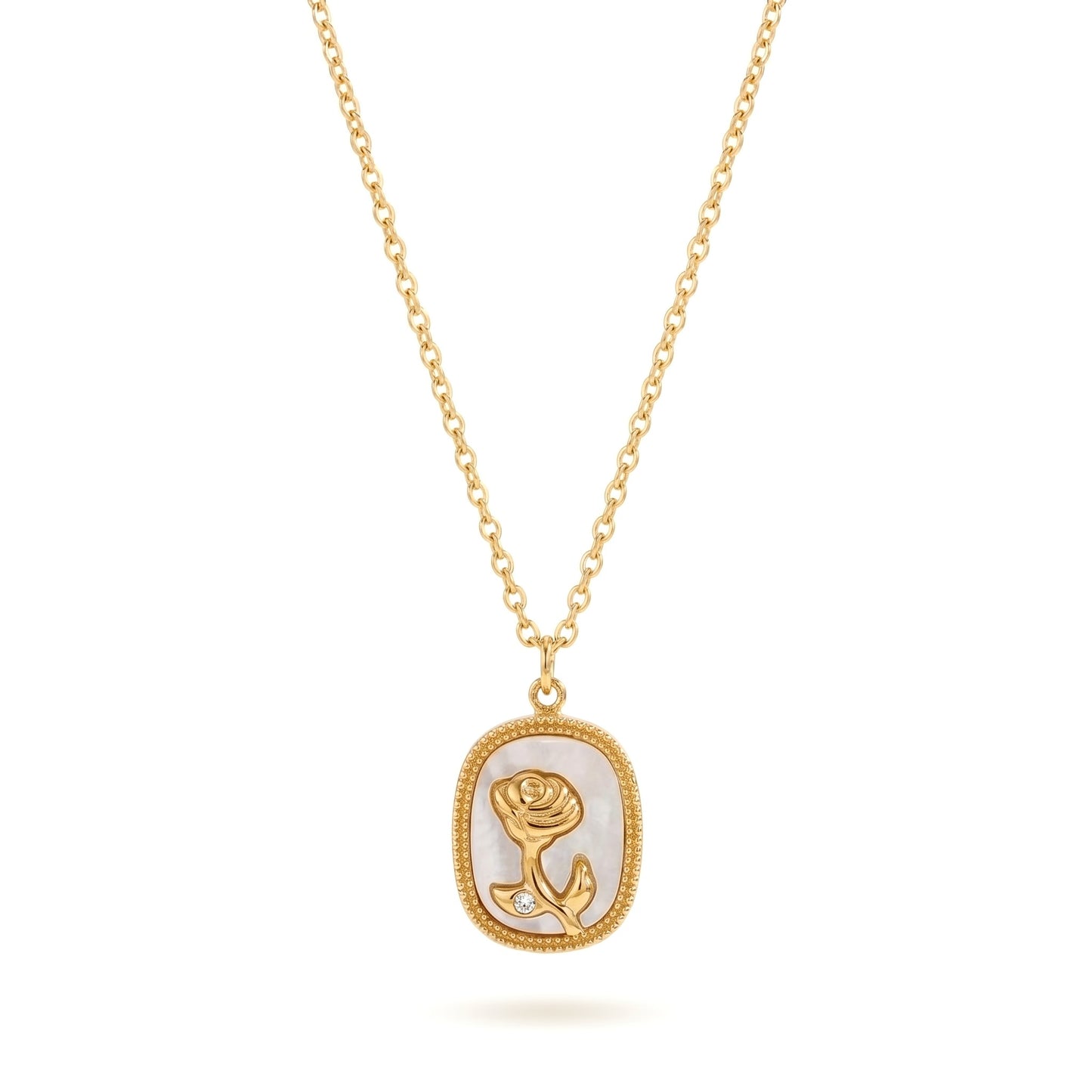 VINTAGE ROSE PENDANT