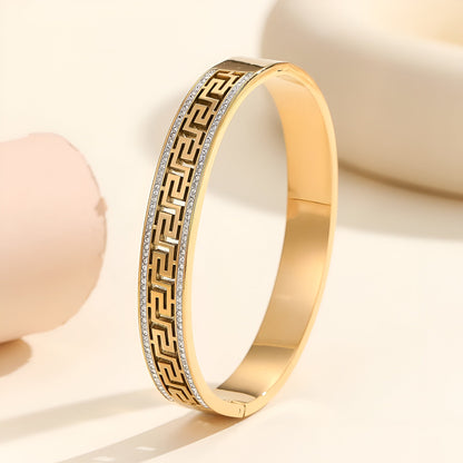 Sparkling Greek Bangle