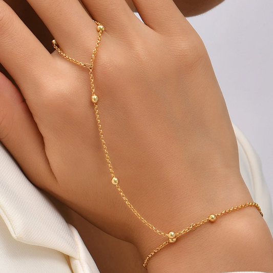 Anja Ring + Bracelet Chain