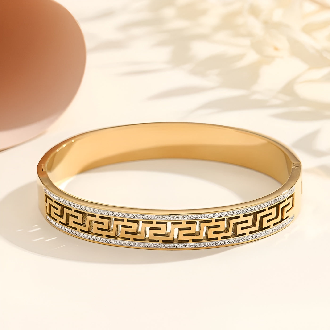 Sparkling Greek Bangle