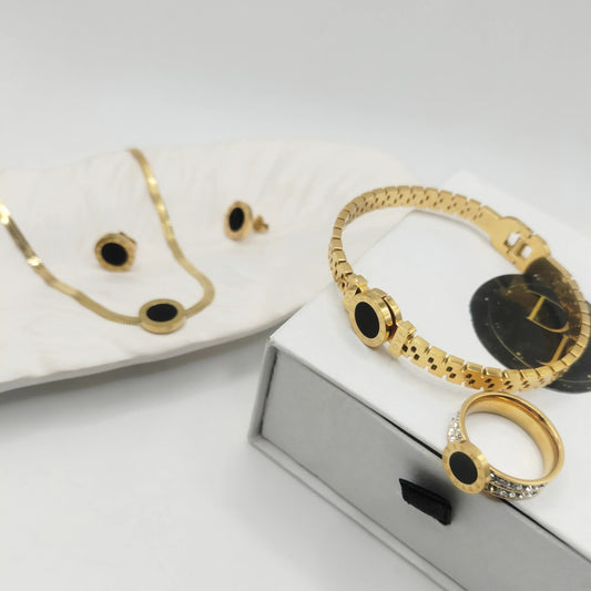 Stainless Steel Circle Of Elegance complete Set