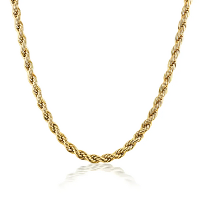 TWISTED ROPE CHAIN + HAND CUFF