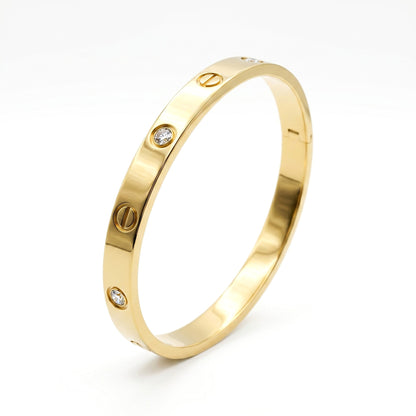 Stainless Steel Love Bangle