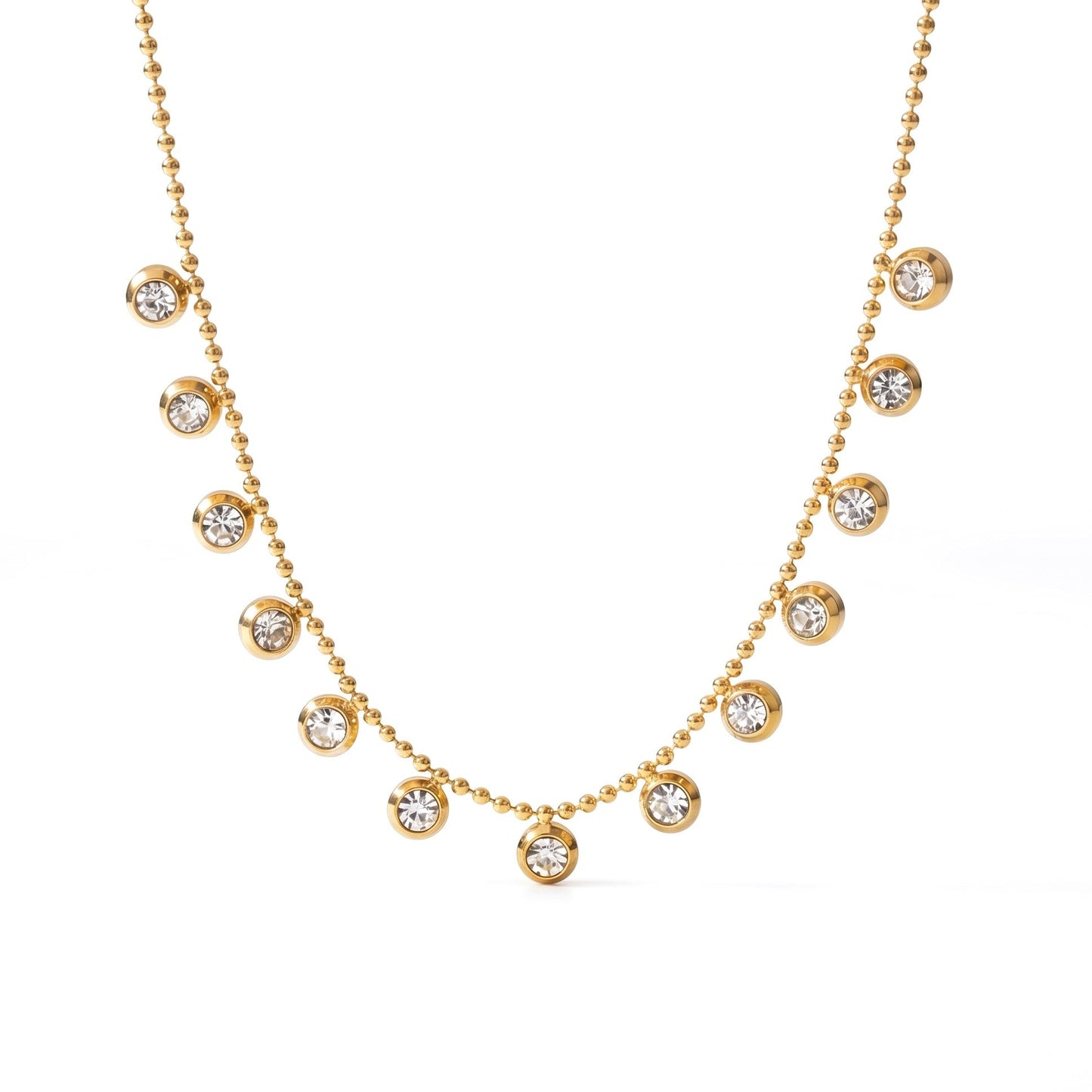 Dewdrop Necklace - Stainless Steel