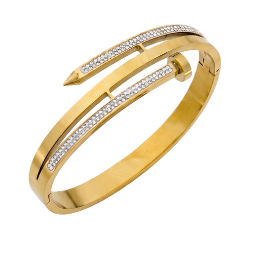 NAIL DIAMOND BANGLE