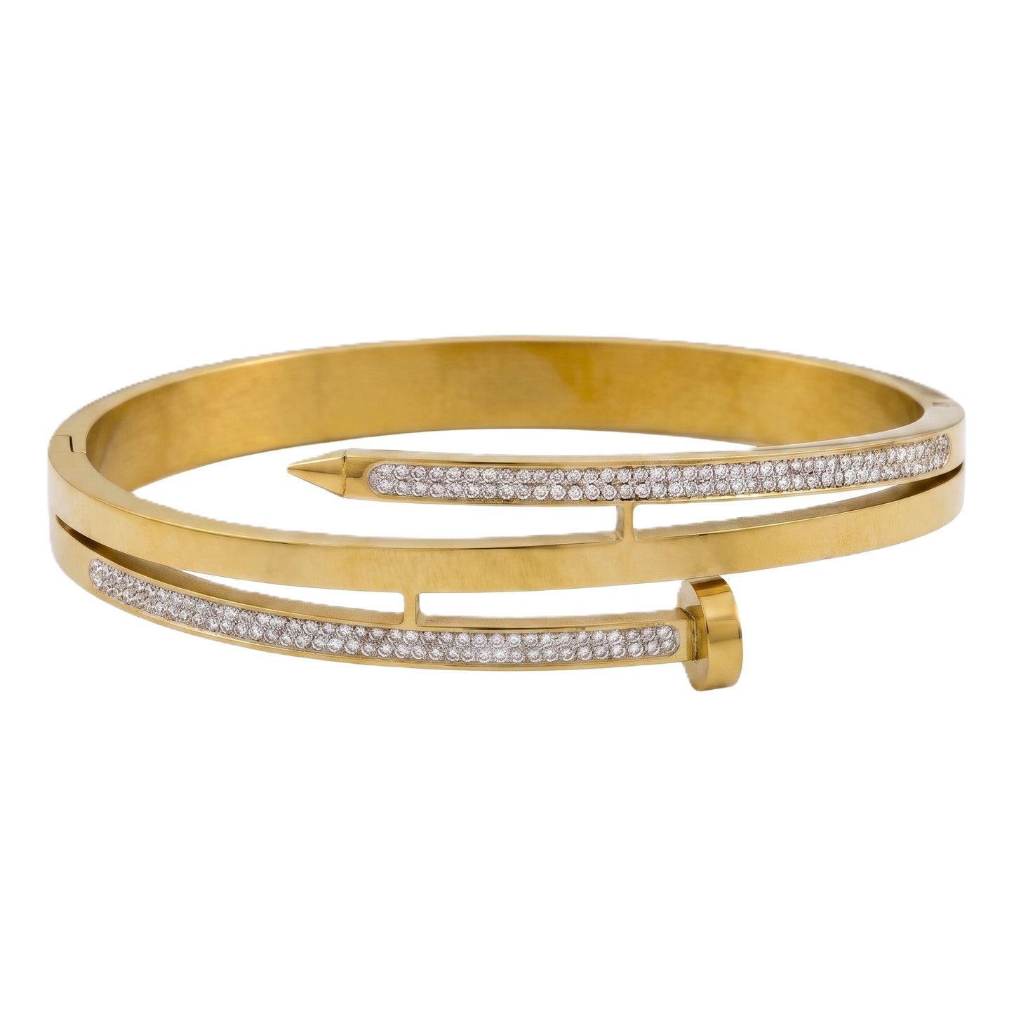 NAIL DIAMOND BANGLE