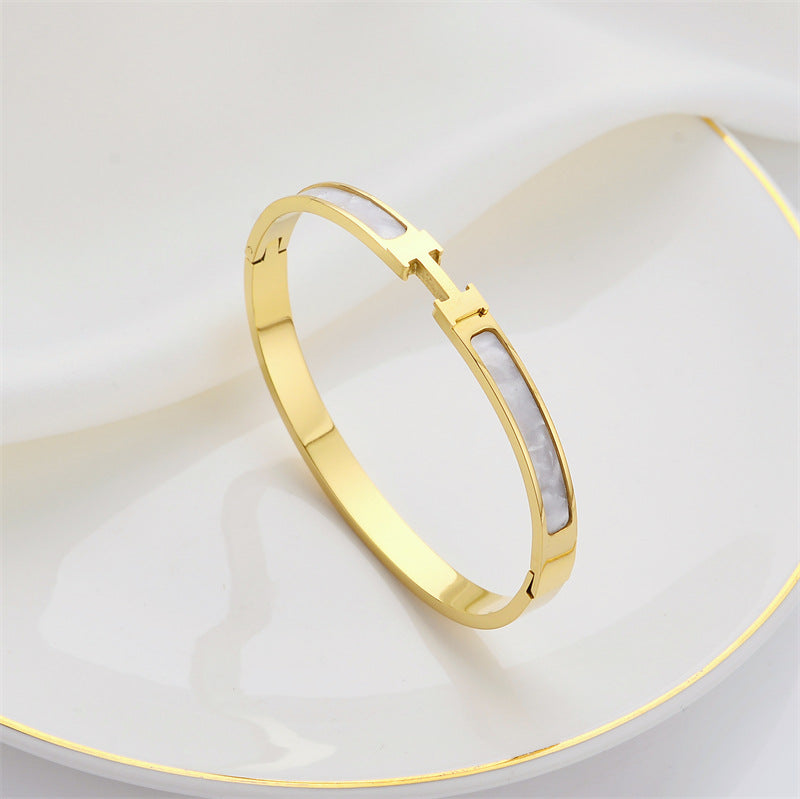 HARMONY STAINLESS STEEL BANGLE