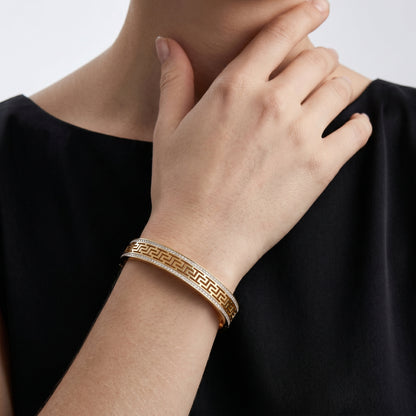 Sparkling Greek Bangle